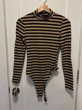 ASOS Striped Bodysuit - US 4 / UK 8